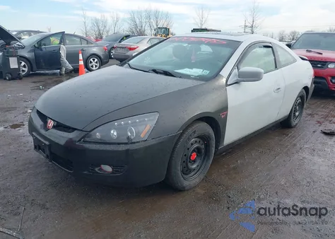 2004 Honda Accord 2.4 Ex z USA, uszkodzony, nr VIN 1HGCM72604A013537